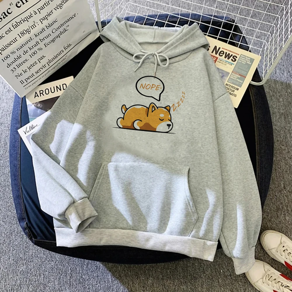 Sweats à capuche graphiques Shiba Inu pour femmes, sweats à capuche gothiques drôles, esthétique Y2K, capuche Kawaii 600