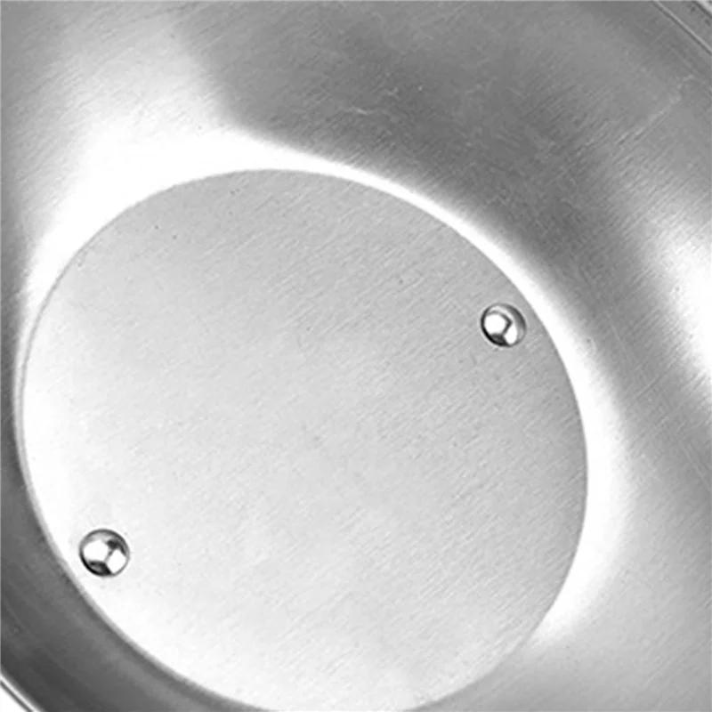 

ABAH-4X Stainless Steel Steak Cover Thicken Western Restaurant Western Food Cover Hand Handle Steak Cover Hemispherical Cover