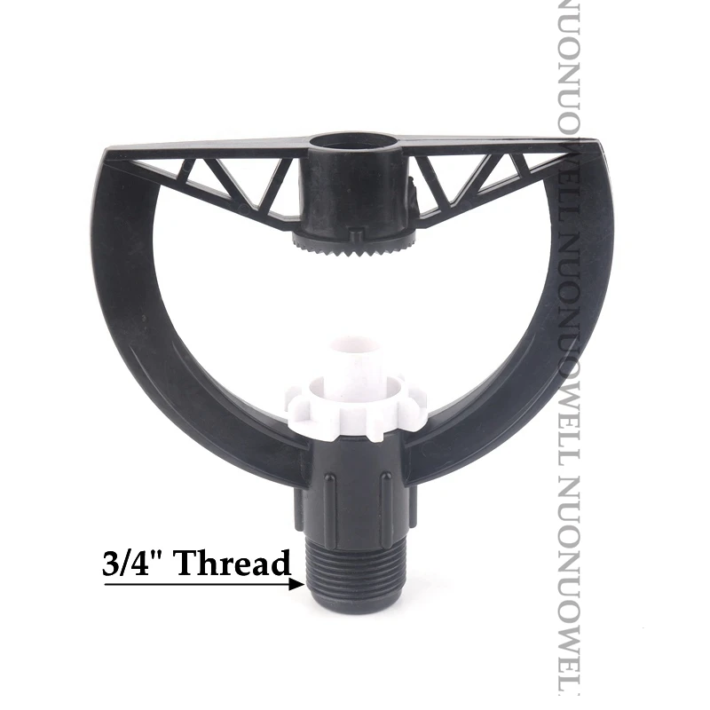 20pcs 1/2\'\'/3/4\'\' Male Thread 360 Degree Spray Sprinklers High Quality Long Service Life Garden Home PE PPR PIPE Emitter Fitting
