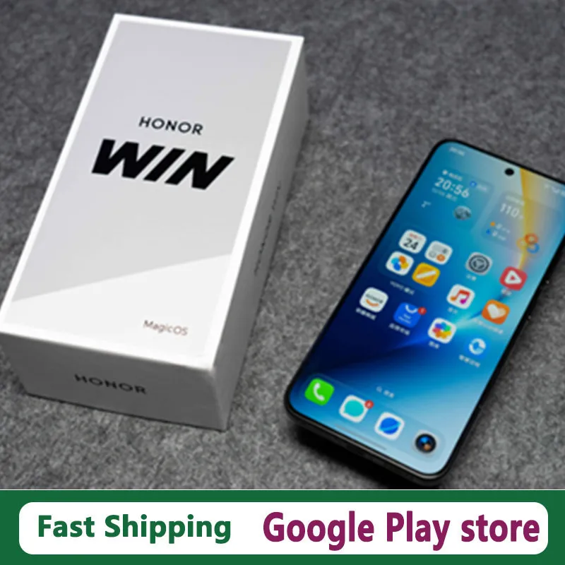 In Stock Honor Win Smart Phone 6.83" OLED 185HZ 50.0MP Camera 10000mAh Battery 100W Charge IP69 Snapdragon 8 Elite Gen 5 OTA