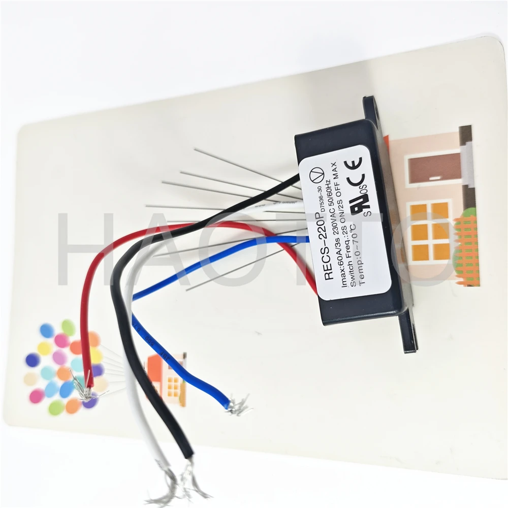 

RECS-205P RECS-220P RECS-240P 30A 60A 120A 220V Electronic Centrifugal Switch Single-phase Motor Intelligent Starter