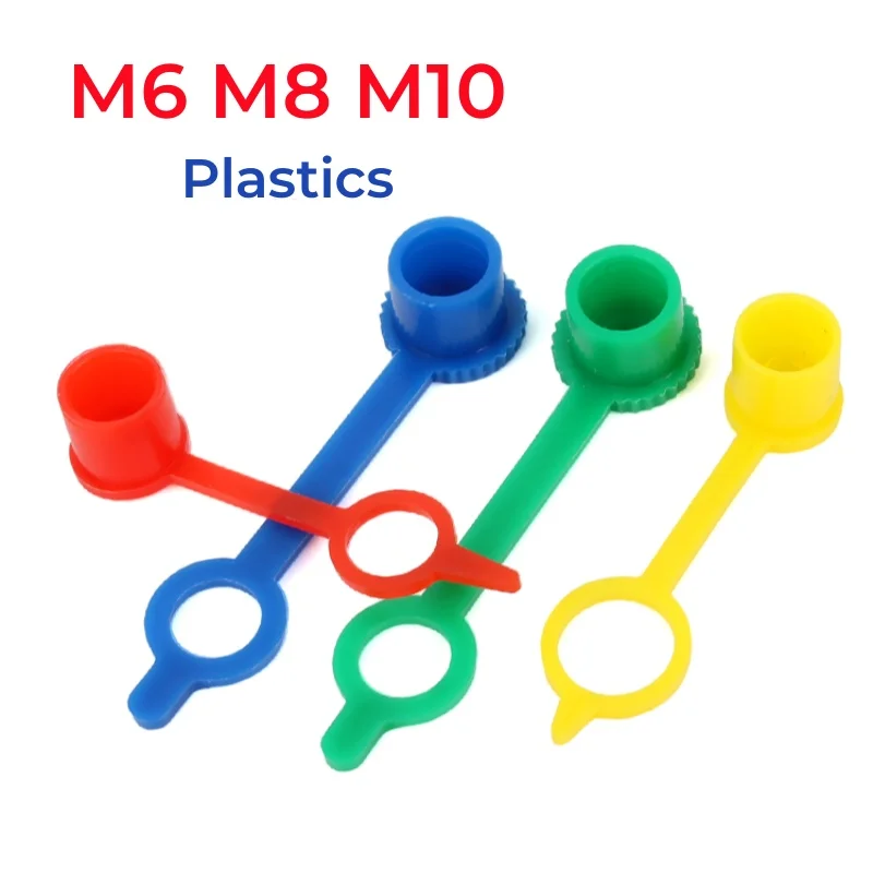 

M6 M8 M10 Red Blue White Yellow Green Plastics Grease Fitting Cap Greases Fitting Dust Cap Dust Cover