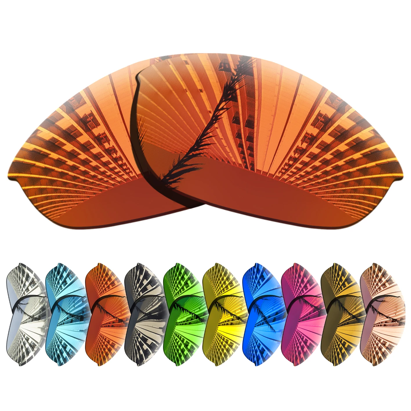 

Polarized Replacement Lenses for Oakley Half Jacket Sunglasses - Multiple Choices