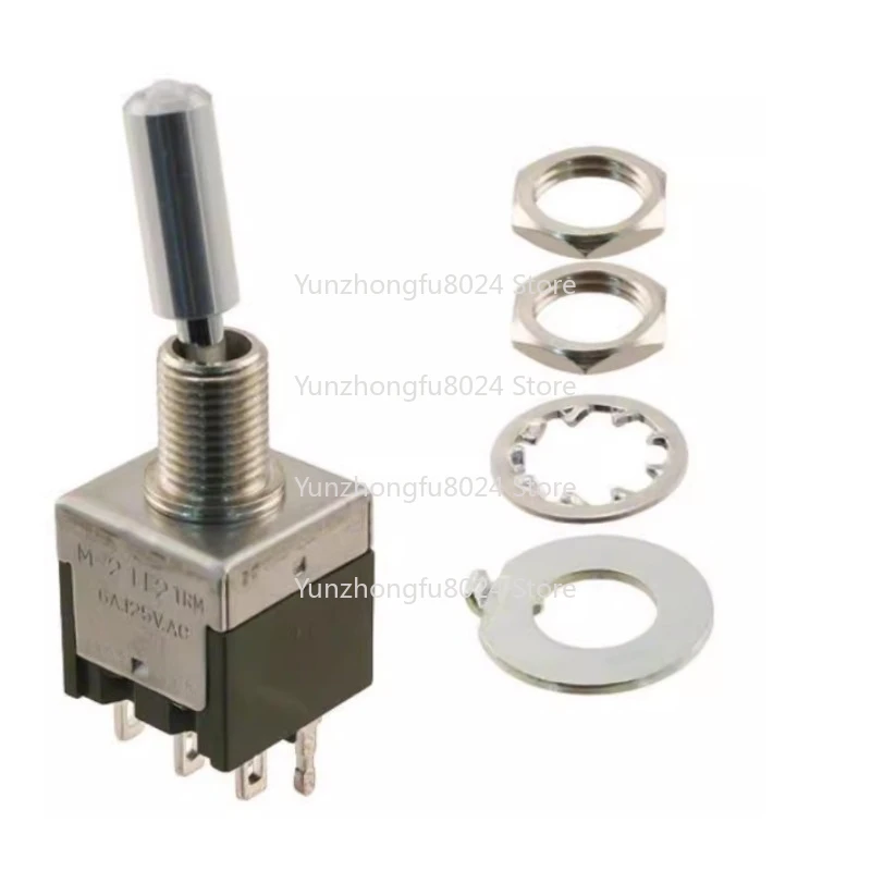 

M-2112 Illuminated Miniature LED Toggle Switch M2112LFW01