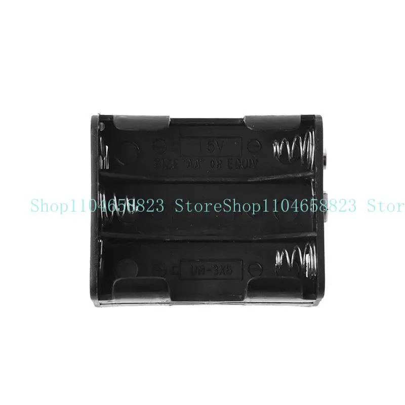 652F Battery Holder Sisi Ganda 6x1.5V AA Buckle Box Untuk Kontainer Klip Casing Sel DIY
