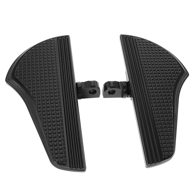 Front and Rear Footrests Motorcycle Accessories for Harley XL 883 XL1200 X48 72, Black