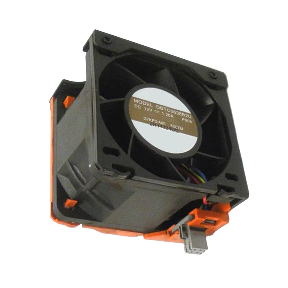 Server Fan For DELL For PowerEdge R720 R720XD 0KVN8J KVN8J DBTC0638B2U P008 0G7KP3 G7KP3:A00 DC12V 1.20A