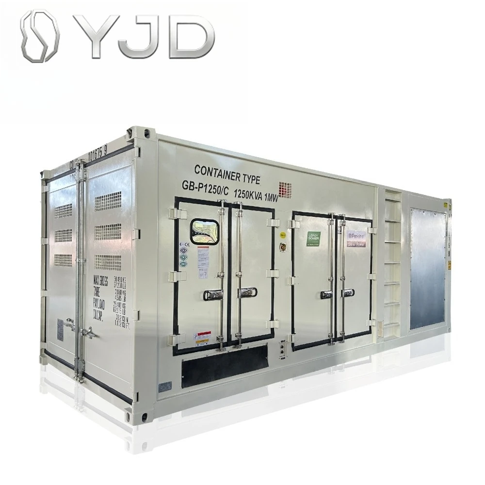 Generador Diésel de Personalizable de 1250 kVA Tipo Contenedor para Motor Perkins