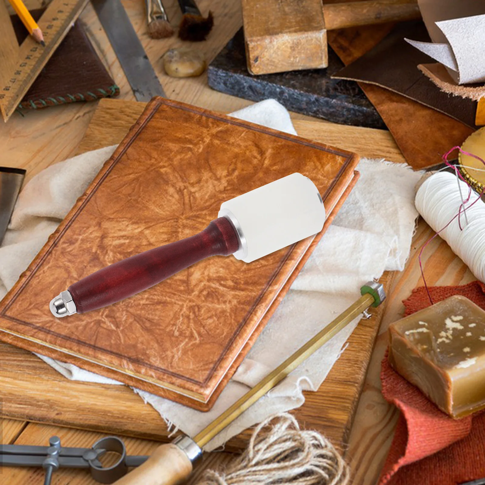 

Carving Hammer Lightweight Precision Tool Ergonomic Handle Ideal for Vegetable Tanned Crafting Projects