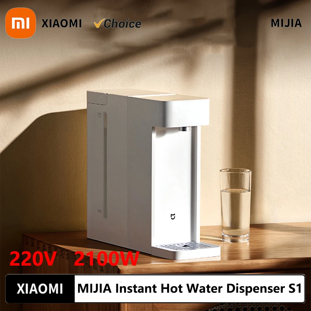 

XIAOMI MIJIA Instant Hot Water Dispenser S1 MSYSJ03MH 40-99°C Instant Heating Drinking Ceramic Heating Office Desktop Kettles CN