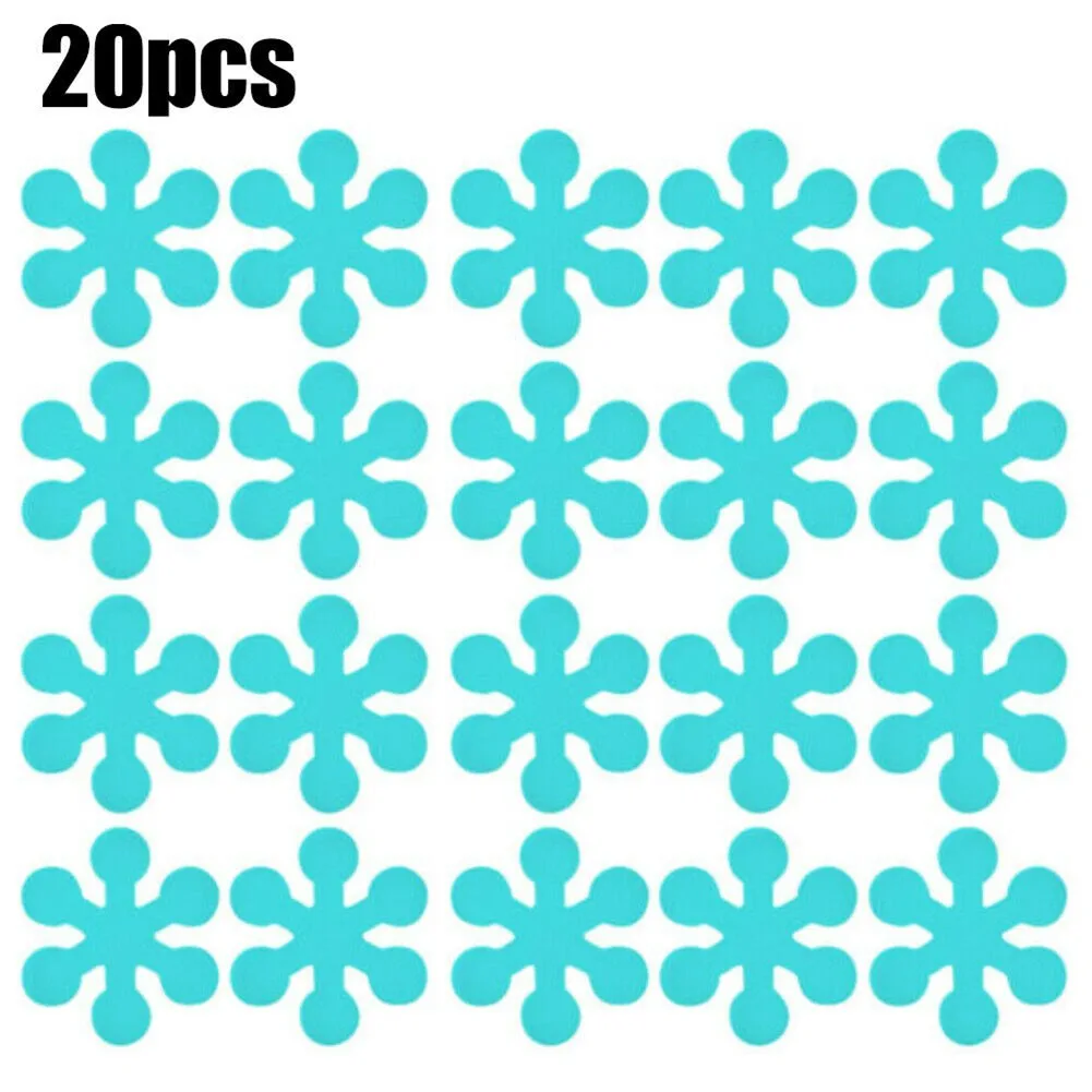 

20 шт. противоскользящие нескользящие наклейки для ванной комнаты, диски для душа, душа, домашняя ванна, нескользящая полоска, противоскользящие полоски для лестниц PEVA