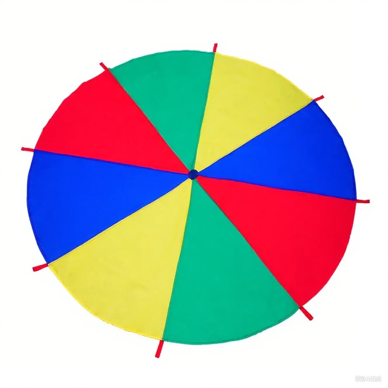 Rainbow Parachute Group Activity Toy Multi-Color Outdoor Cooperation Game For Team Building Party Carnival Fun Activities