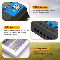 AEE3-30W 12V Solar Panel Battery Charger+40A Controller For RV Car Boat Home Camping
