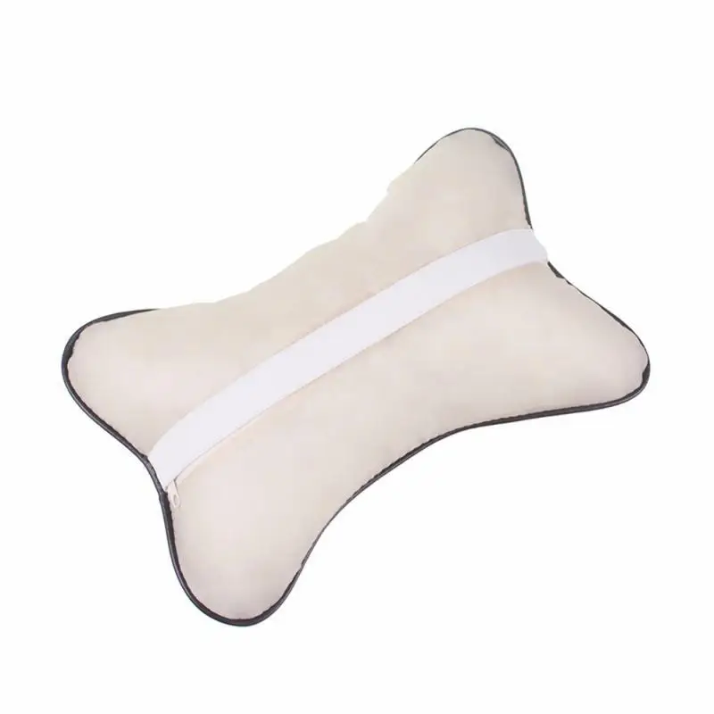 Car Interior Accessories Pillows Headrest Cushion Pillow for Renault Scenic TwinGo Emblem Badge Wheel Clio Megane Laguna