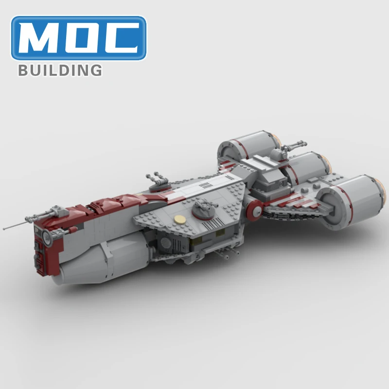 MOC Space Series Wars The Consular-class cruiser Building Blocks expert Collector Puzzle Bricks Kit Toys Gift