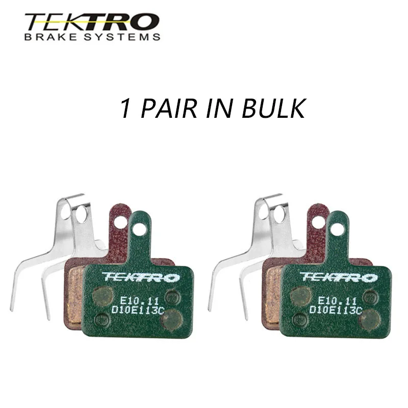 TEKTRO E10.11 Brake Pads Disc Brake Pads MTB Brake Pads Metal Ceramic Disc Brake Pads for Shimano M335 M395 cycling accessories