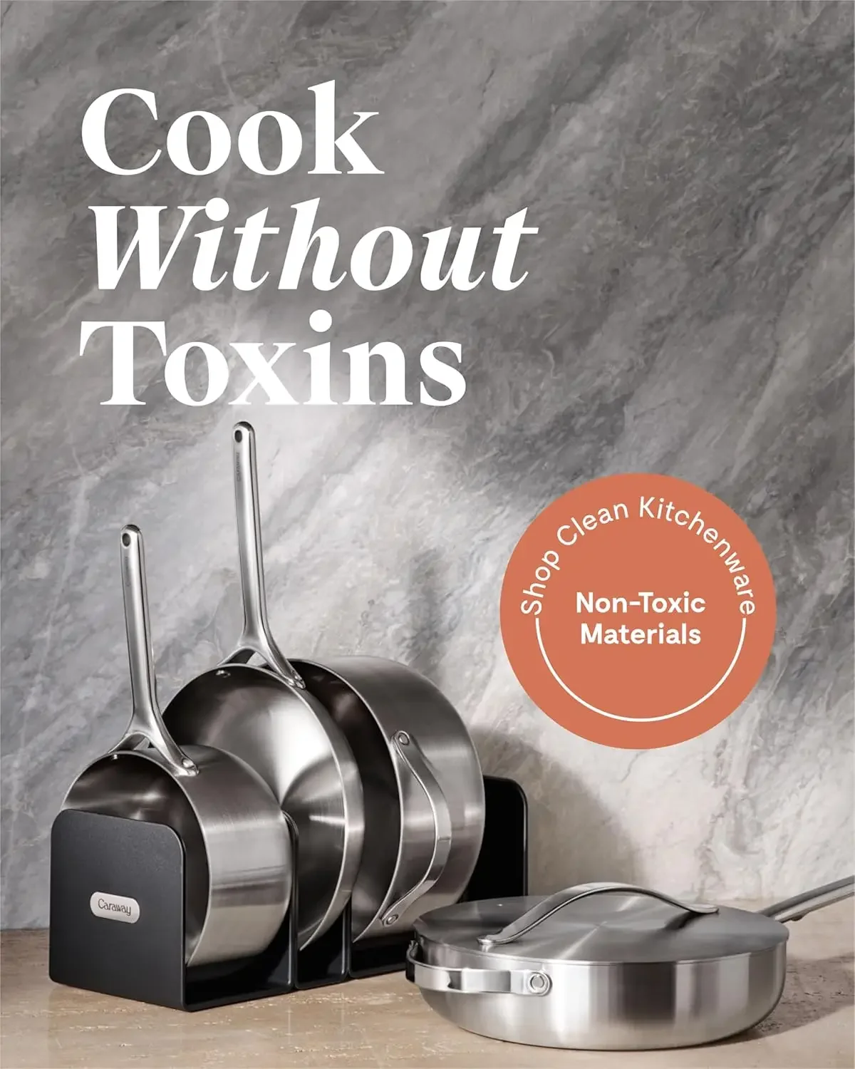 

Stainless Steel Cookware Set – 12 Piece 5-Ply Stainless Steel Pots and Pans Set - Includes Fry, Sauce, Sauté Pan, Dutch Oven