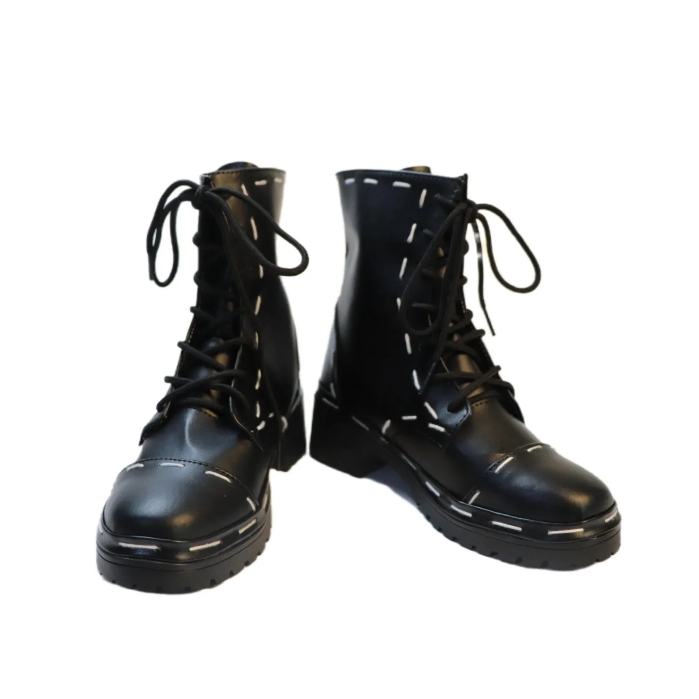 Sapatos de Cosplay Vtuber Mashiro Meme, Acessórios de Cosplay para Jogos, Sapatos de Couro PU, Botas para Festa de Halloween, Feitos Sob Medida