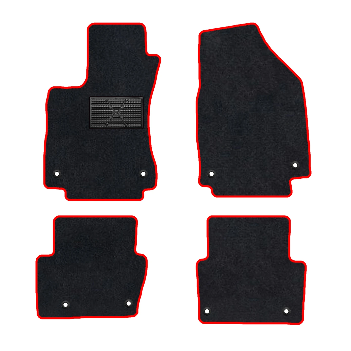 

Car Mats With Buttons For Nissan Qashqai 2006–2013 J10 Car-Specific Mats Floor Mats