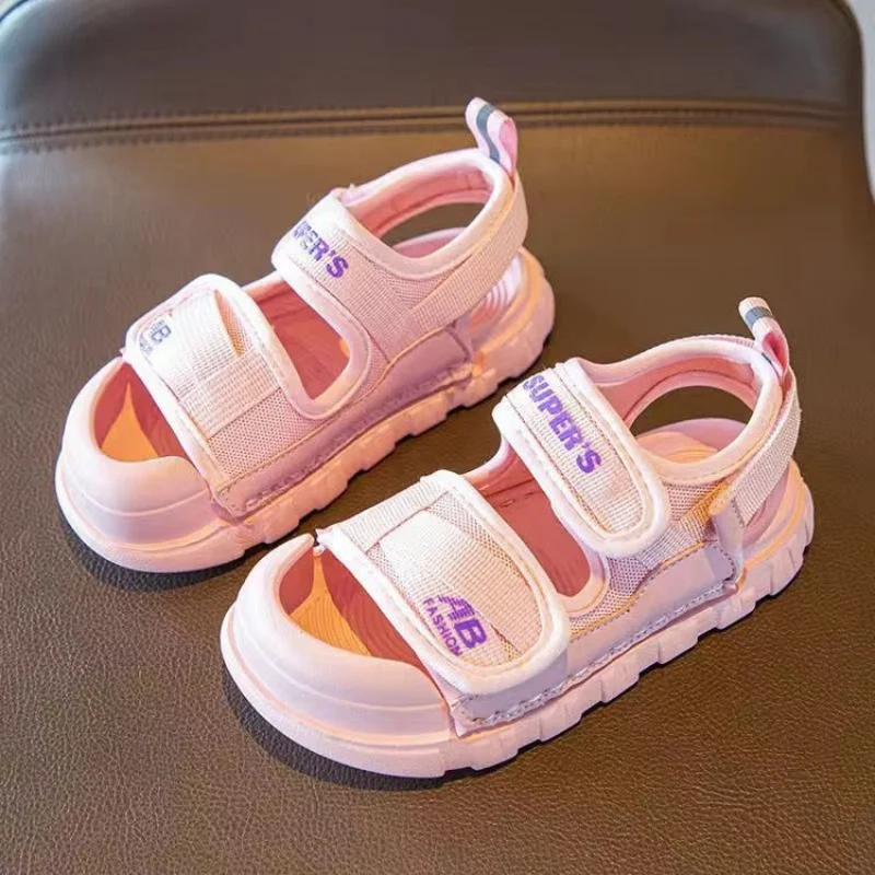

Summer Baby Girls' Casual/fashionable Sports Shoes Student Children's Shoes Comfortable/beautiful Round Toe Breathable Sandals