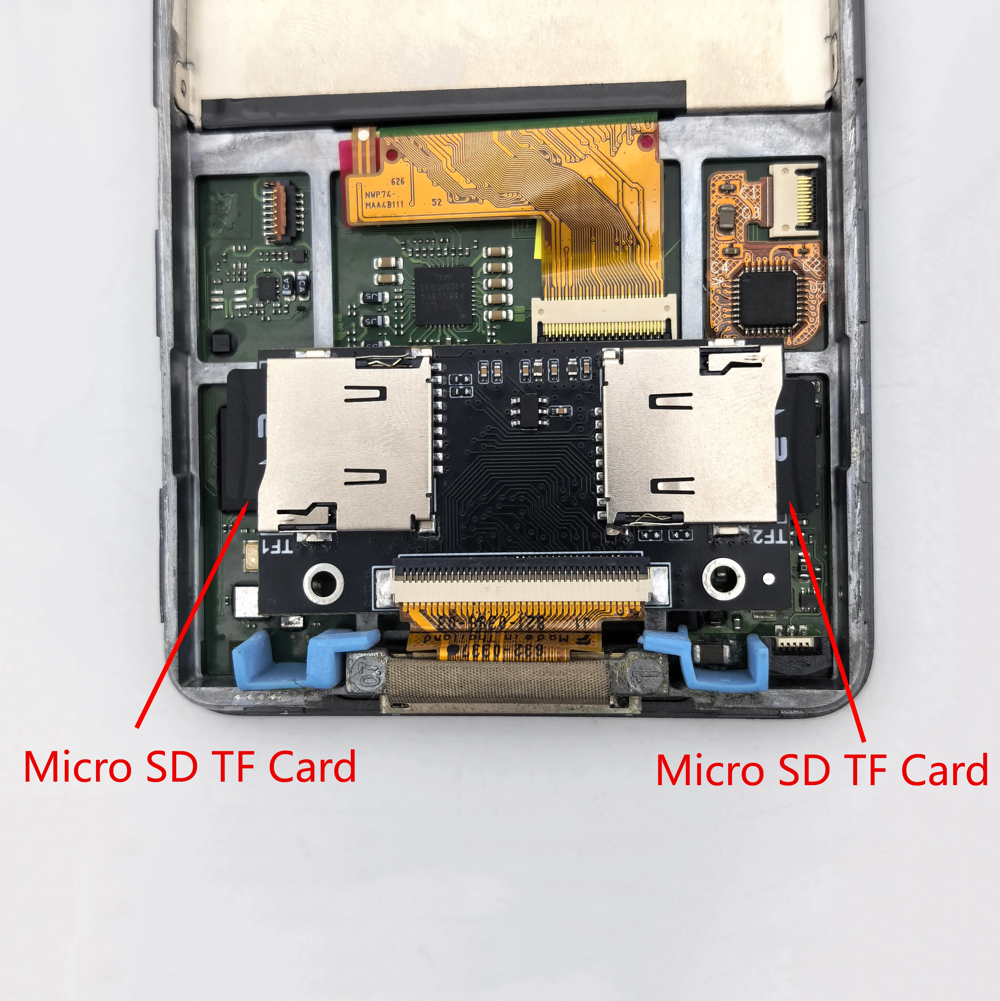 Dual-Micro-SD-Adapter iFlash-Karte für iPod Classic Video 5., 5.5., 6., 7. Generation, Festplatten-Upgrade, PC-Spiele, NAS-Erweiterung – Detail 5