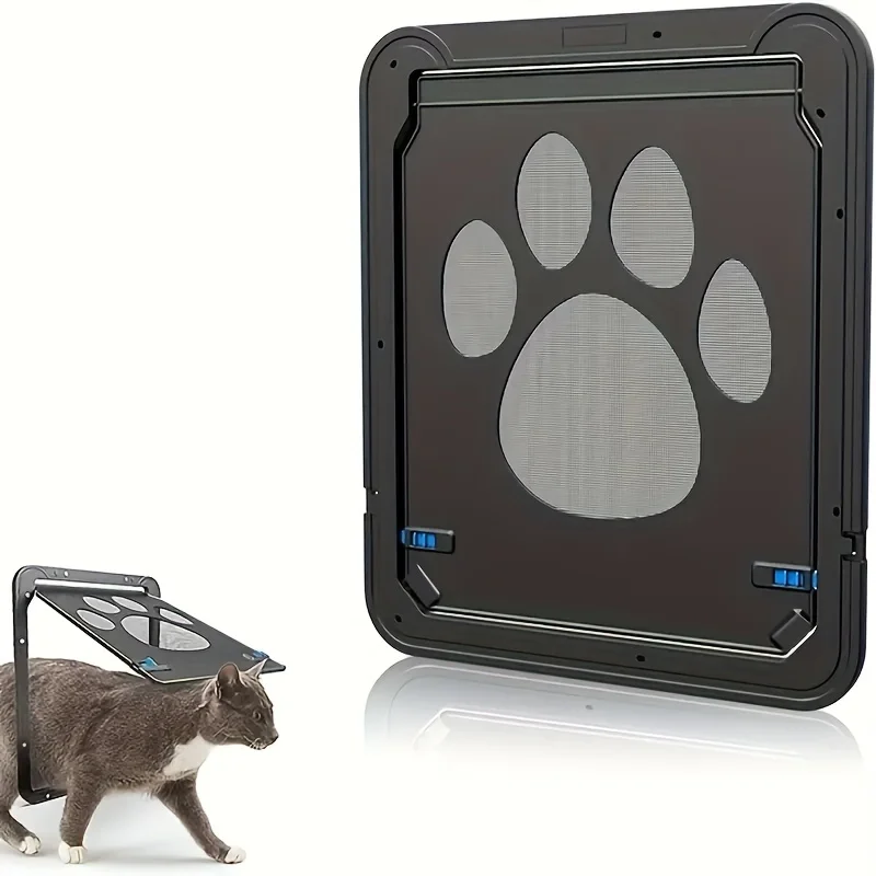 

Easy-Install Pet Door For Cats & Dogs - Dual-Direction, Durable Abs , Ideal For Pets