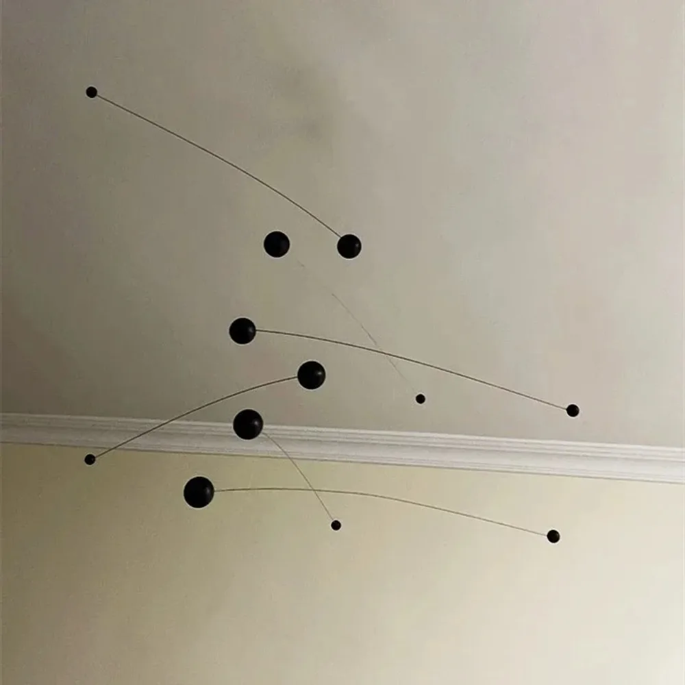 Simple Wind Chimes Ornaments Nordic Home Decoration Pendant Living Room Office Balance Hanging Suitable for Her Warm Gift