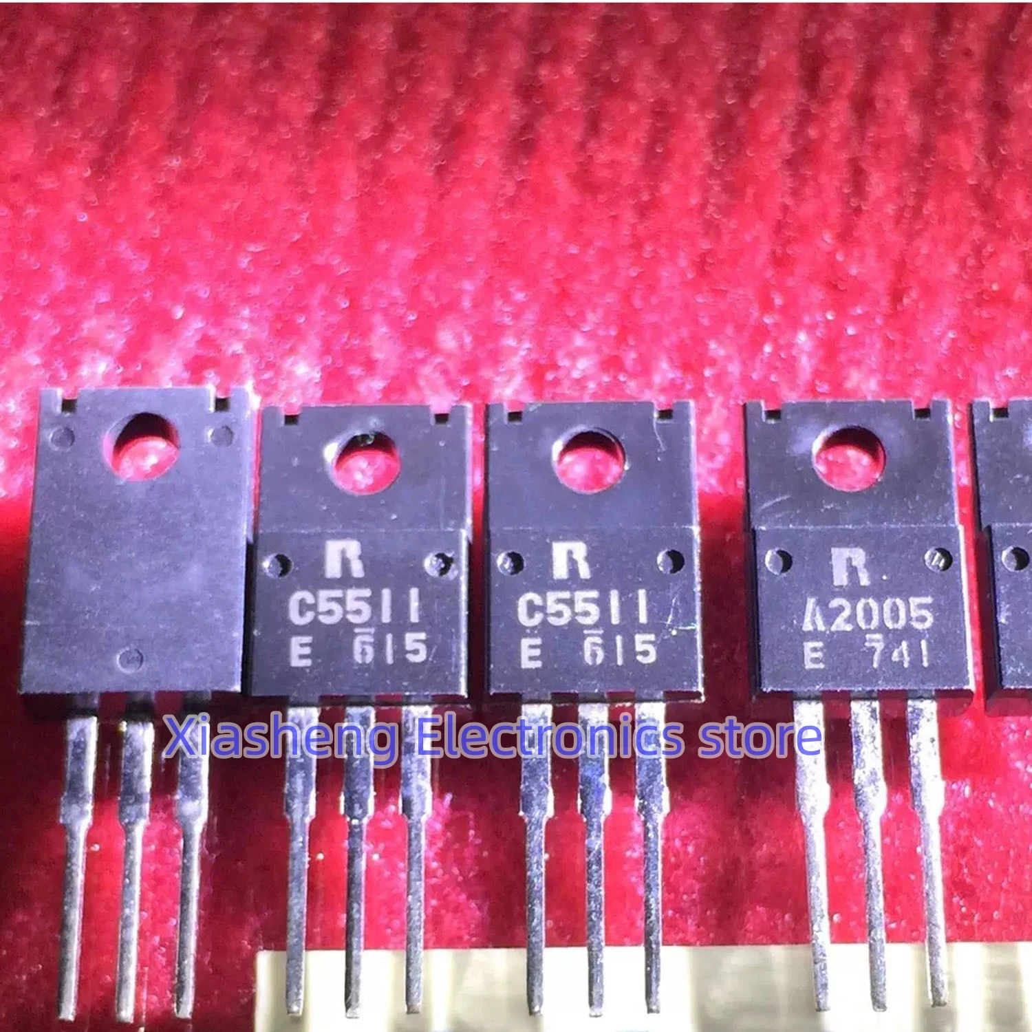 

New Original 5Pairs 2SC5511 C5511 + 2SA2005 A2005 TO-220F Transistor In Stock Good Quality