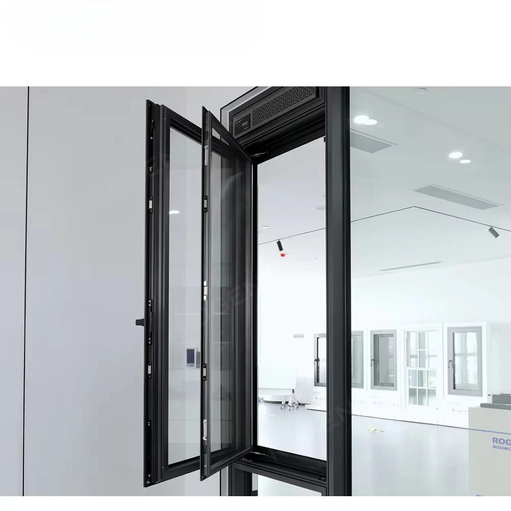 Bedroom aluminum impact casement window household double glazing