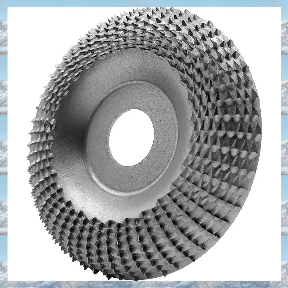 2025 Горячий стиль, диск для резьбы по дереву, шлифовальный диск, диаметр 7/8 дюйма, шлифовальный круг по дереву, абразивный диск для резьбы (100 мм, дуговой тип, S