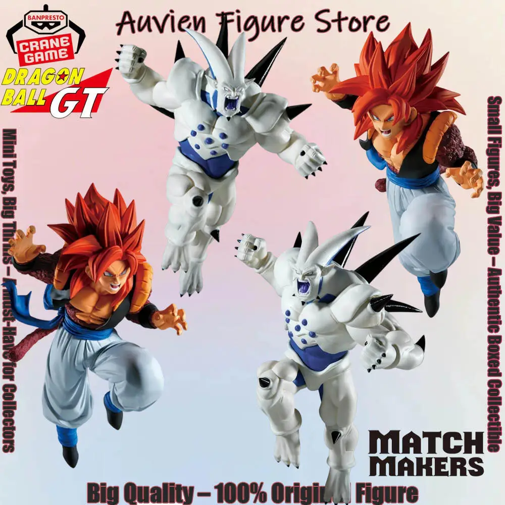 Officially Licensed Banpresto Match Makers Gogeta Syn Shenron Figure Anime Dragon Ball Gt Crossroad Character Model