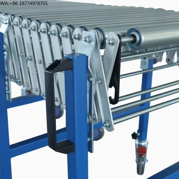 

Роликовый конвейер промышленный стальной для картонных коробок, автоматическое механическое оборудование для погрузки-разгрузки грузов