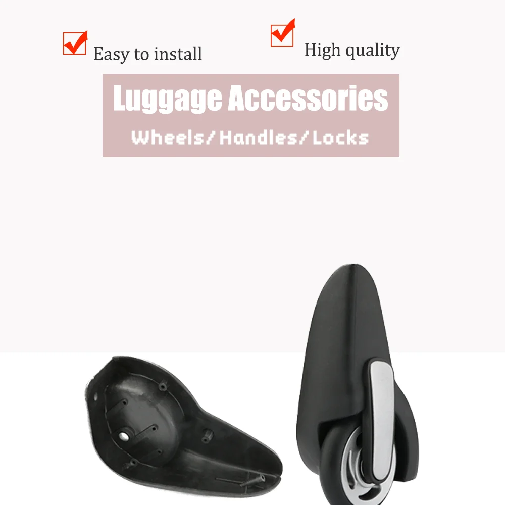 Anti-Slip D004 Texture Luggage Fixed Wheel Strong Grip Adapts