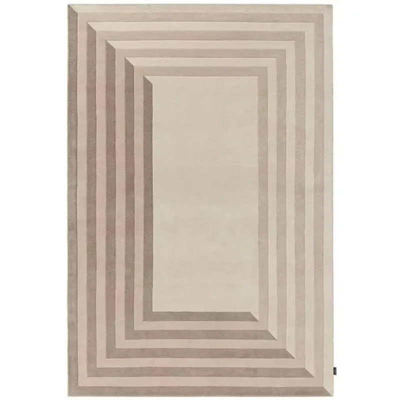 Luxury style finest wool carpet tillo cream beige 80x 150cm dining room lobby entrance bedroom living room