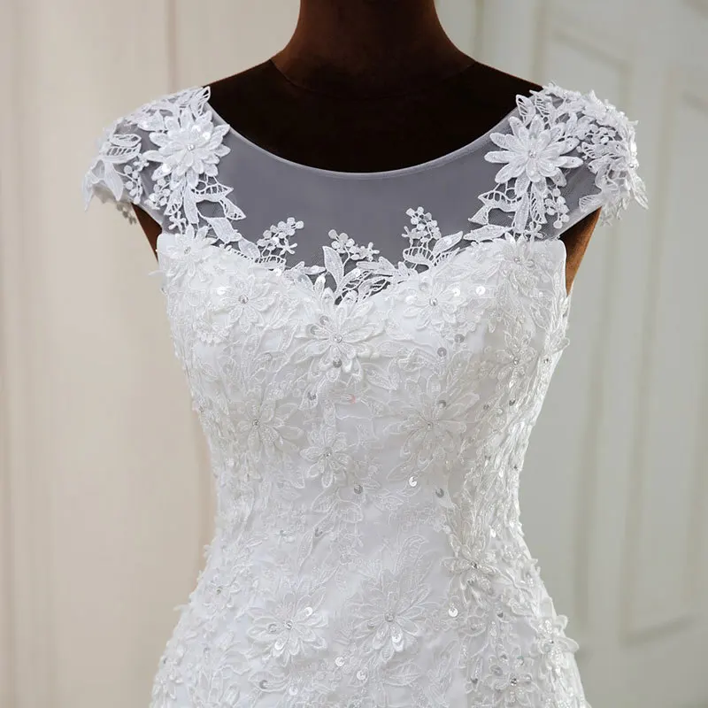 2026 New Mermaid Wedding Dress, Custom Size Bridal Gown, Lace‑Up Back Design Elegant Bride Dress for Wedding Ceremony Marriage