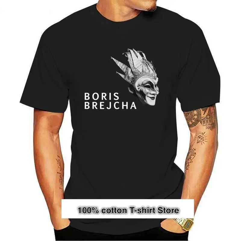 Boris Brejcha Mask Футболка Dj High Tech Minimal Techno Music Unisex & Women A55 Harajuku Топы Модная Классическая Уникальная Футболка