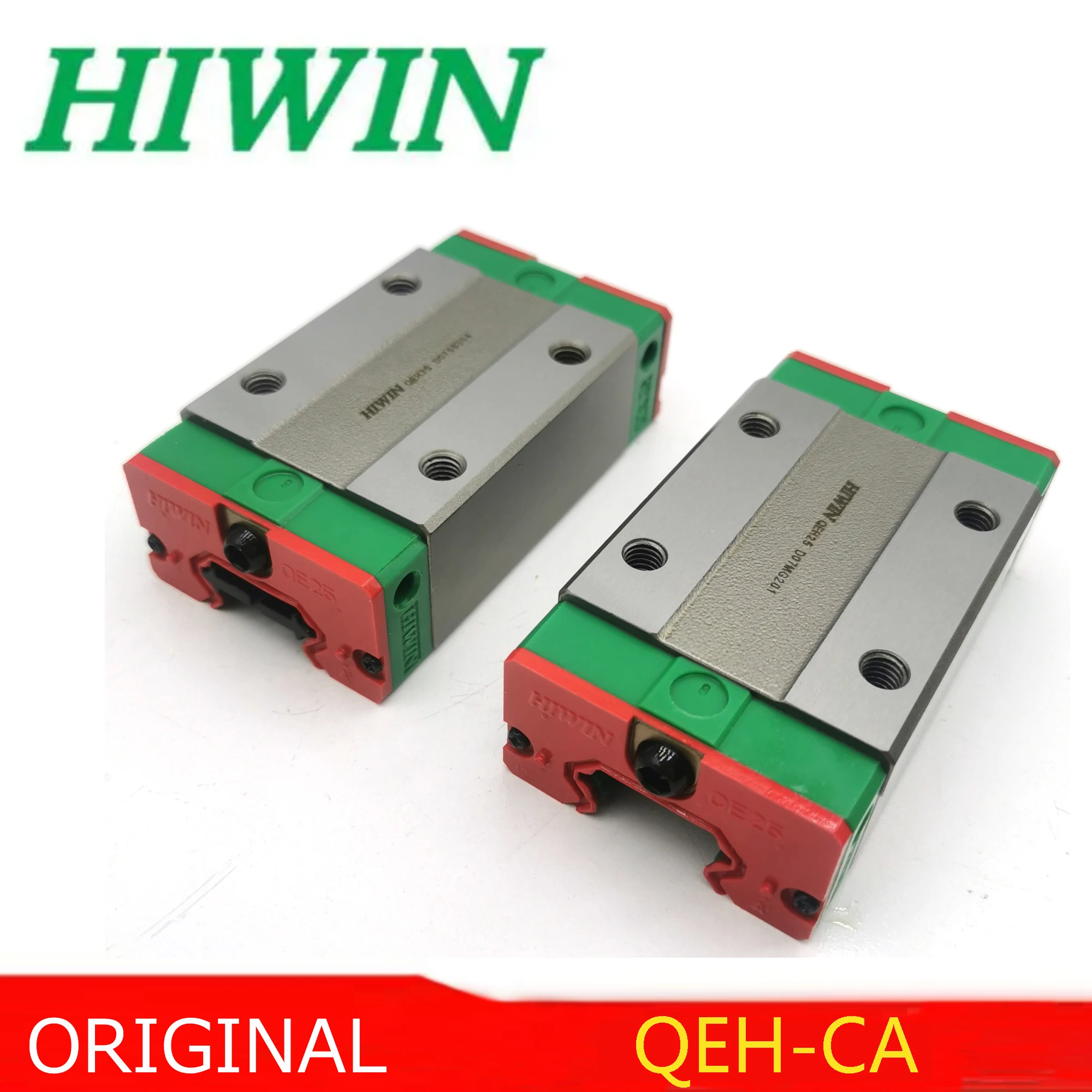 HIWIN Linear Guide QEH20CA QEH20CAZAC QEH20CAZ0C Carriage Block rails for 3D Printer CNC Machine Parts Actuator Bearing Slide