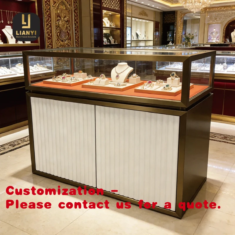 

custom.Custom Turnkey LED Jewelry Display Solution with Modern Design From 3D Concept to Installation ODM Flagship St