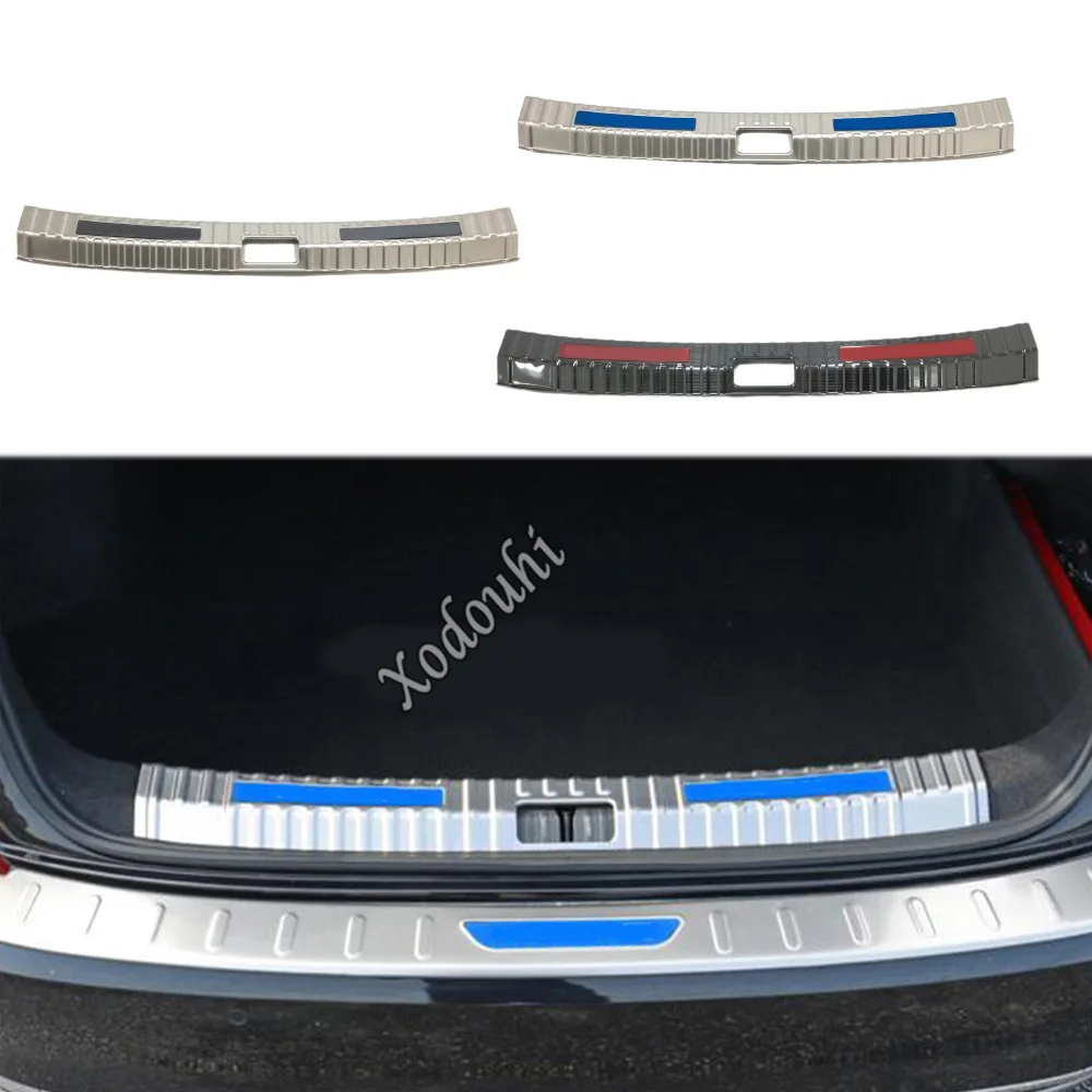 

Stainless Steel Trunk Inner Guard For Volkswagen VW Passat 2019 2020 2021 2022 2023 Rear Bumper Trim Car Accessories Stick Cover