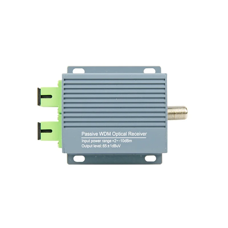 

Free Sample Wseelaser Mini 1550nm 1RF Ports Passive Micro CATV FTTH Optical Receiver with AGC WDM Function