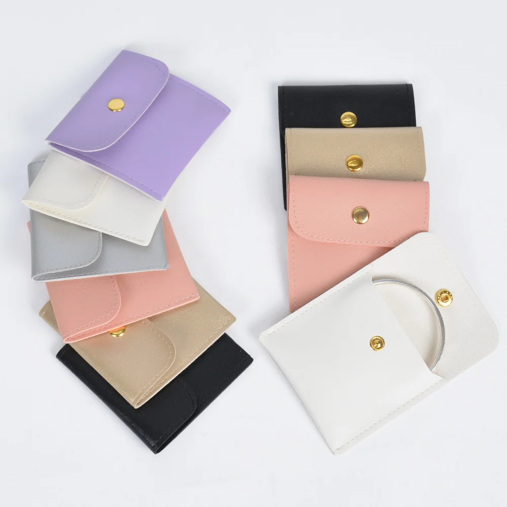 Jewelry Pouches, Assorted Colors Snap Closure Bags for Rings, Pendants, Necklaces - Perfect Storage Solution Jewelry Storage Bag
