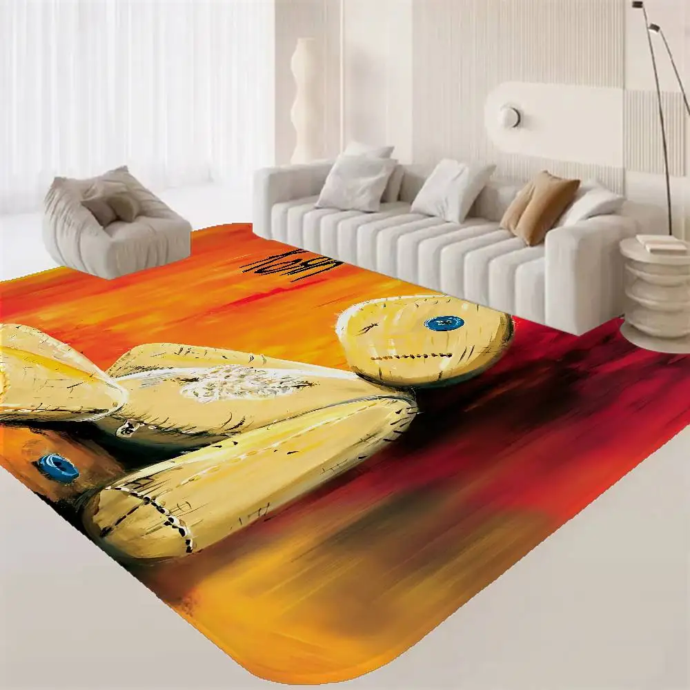 K-Korn Rock Band Kitchen Mat Nordic Style Bedroom Living Room Doormat Home Balcony Anti-Slip Welcome Rug