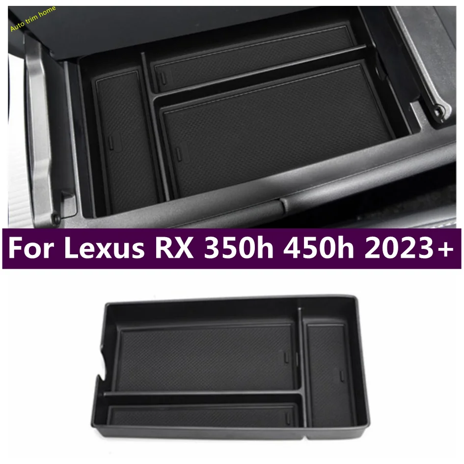 

Car Central Armrest Storage Compartment Box Console Arm Rest Tray Pallet Container For Lexus RX 350h 450h 2023 -2025 Accessories