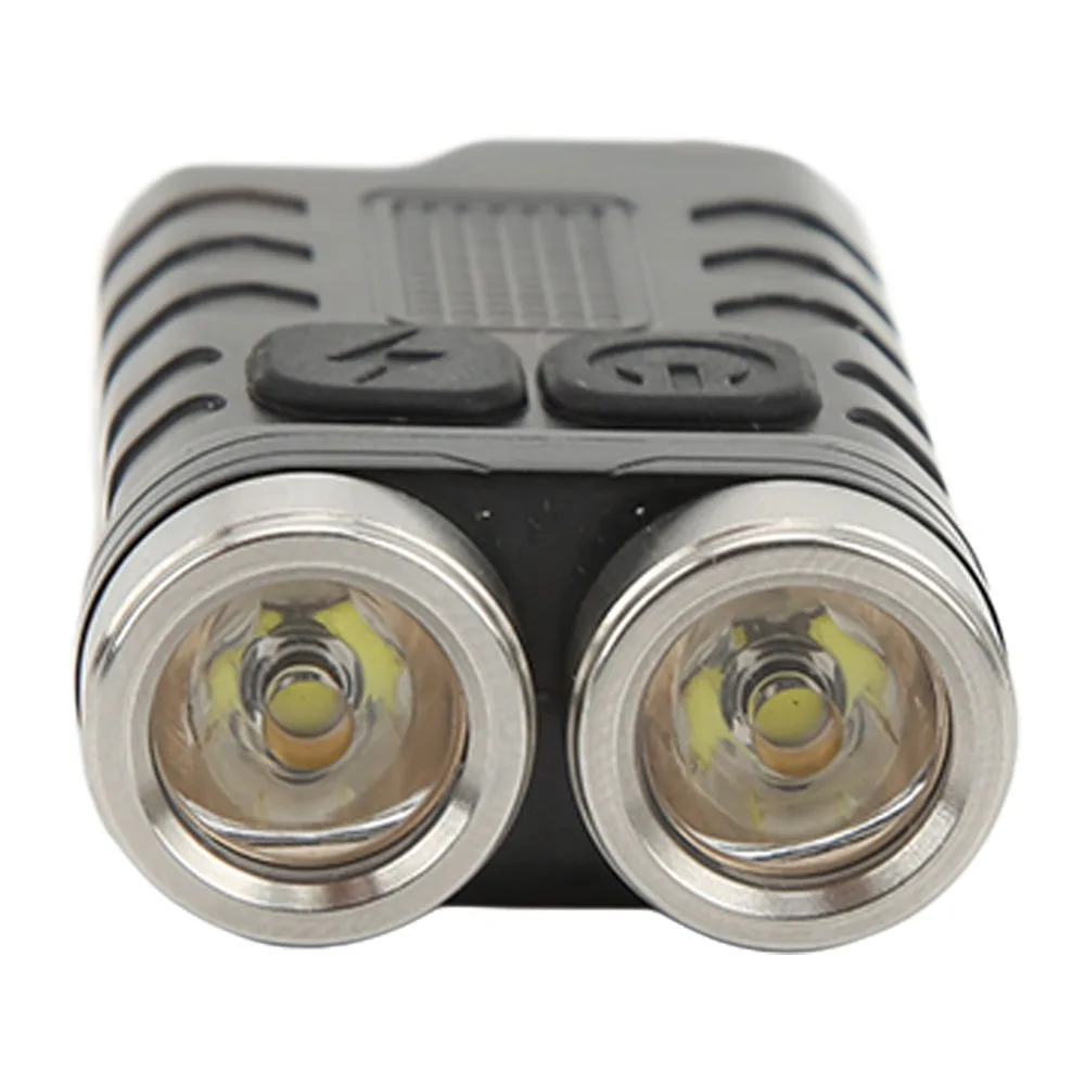 Durable 900LM Mini Keychain Flashlight Portable Rechargeable USB Keychain Flashlight Small Flashlight Outdoor