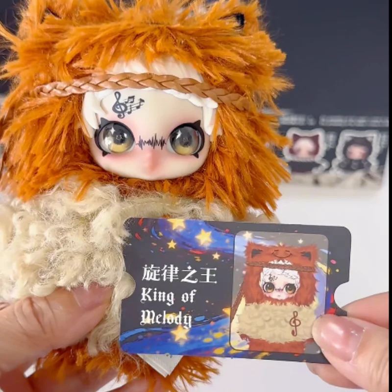 

In Stock Genuine Owen Ro-ck Star Series Plush Toy Blind Box Desktop Ornament Fans Surprise Festival Gift Trendy Collection Toy