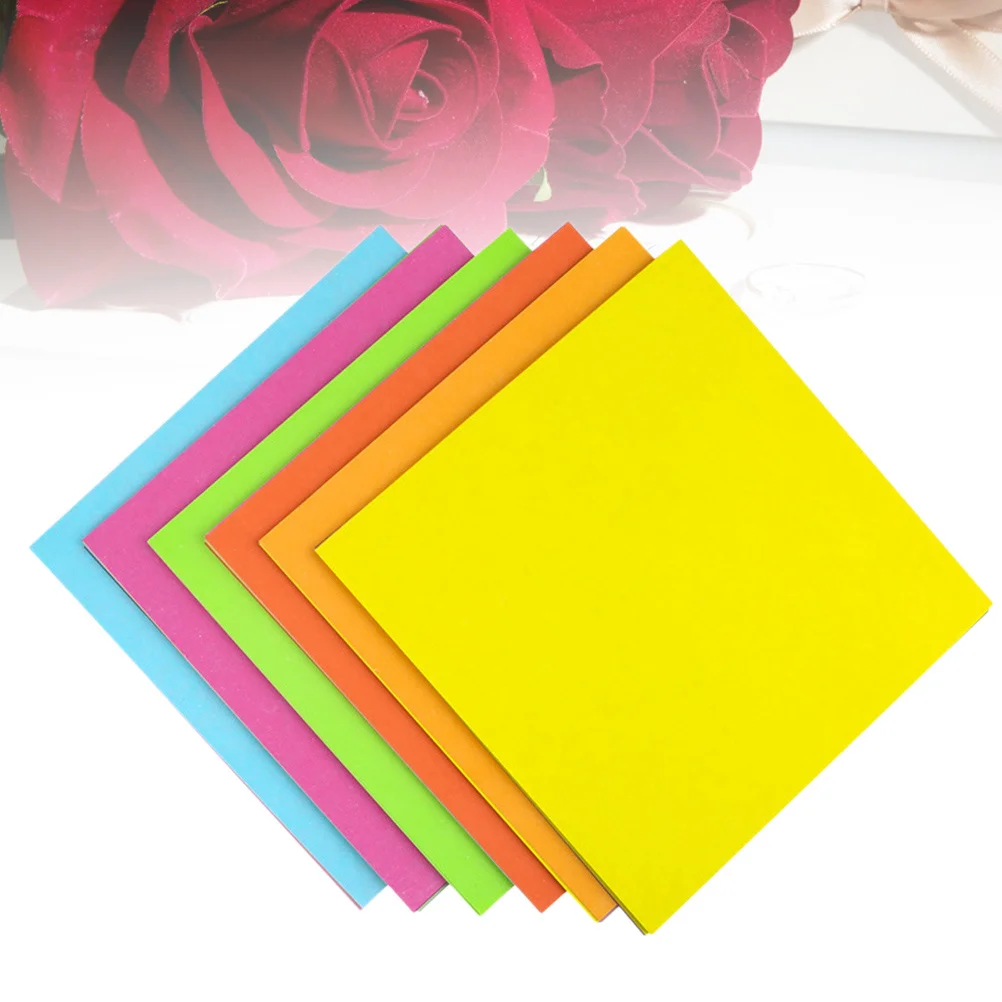 5pcs Double Sided Origami Color Square Sheets For Adults Crafts Diy Art Projects Folding Game Manual Activity
