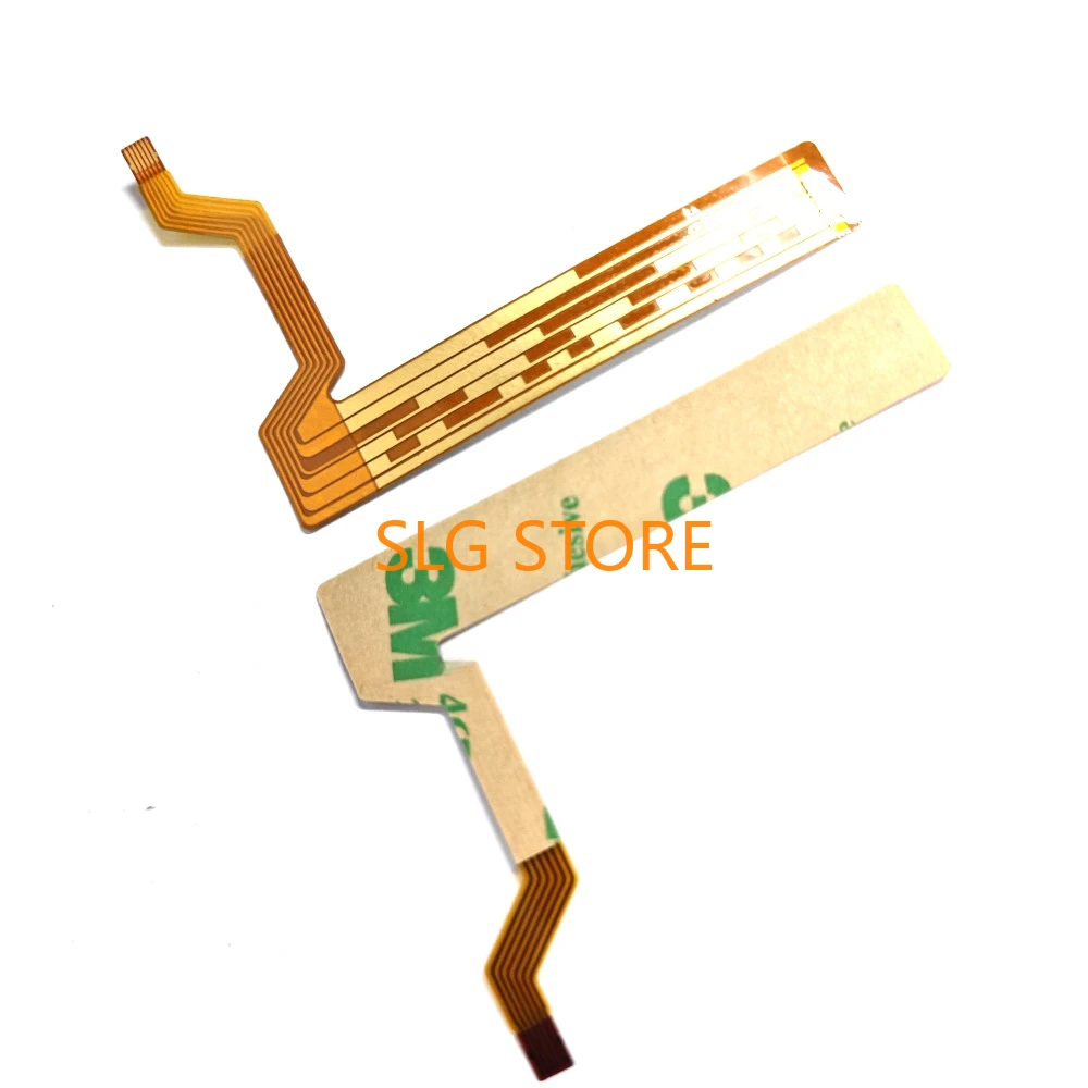 Escova elétrica para lente de câmera, cabo flex, para tamron 17-50mm ii, conector para câmera canon, 2 pcs, novo