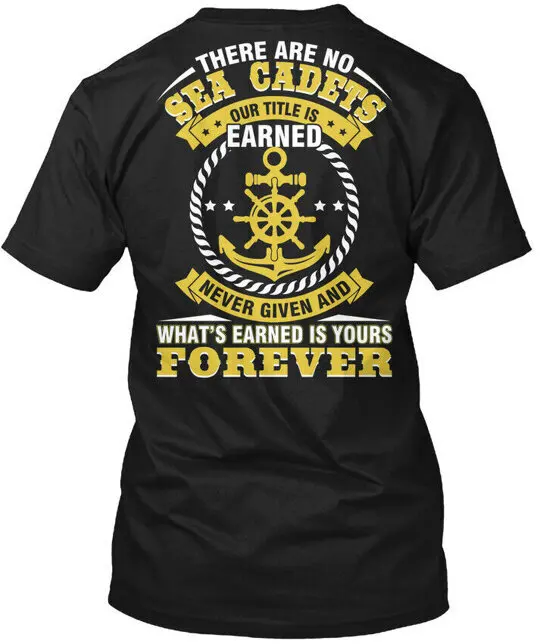 Футболка Us There Are No Sea Cadets Our Title Is Earned Never Made in USA S-5XL