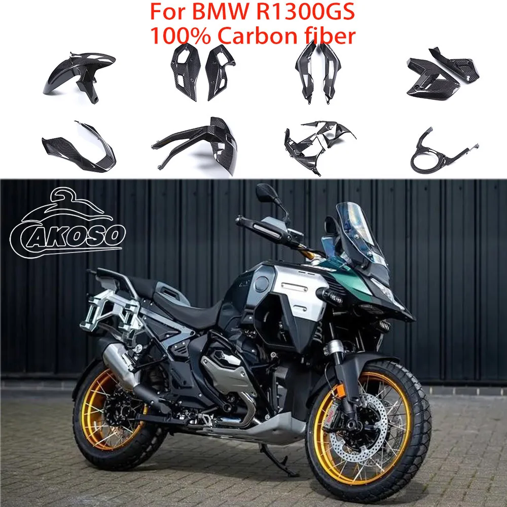 100% Carbon Fiber Motorcycle Parts Full Fairing Kit New Practical Dry Carbon Fiber Parts for BMW R1300GS