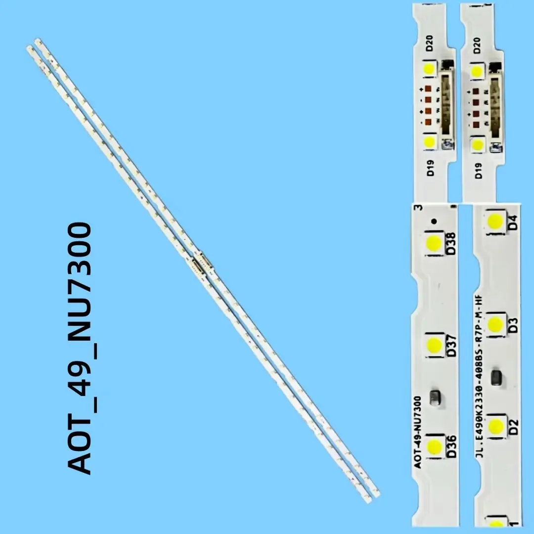 LED Strip For 49NU7100 UN49NU7100 UE49NU7100 UN49NU7100AG UN49NU7100G UN49NU7300 UE49NU7300U UE49NU7170U UE49NU7015